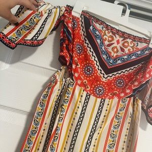 NWT COLORFUL PANT ROMPER